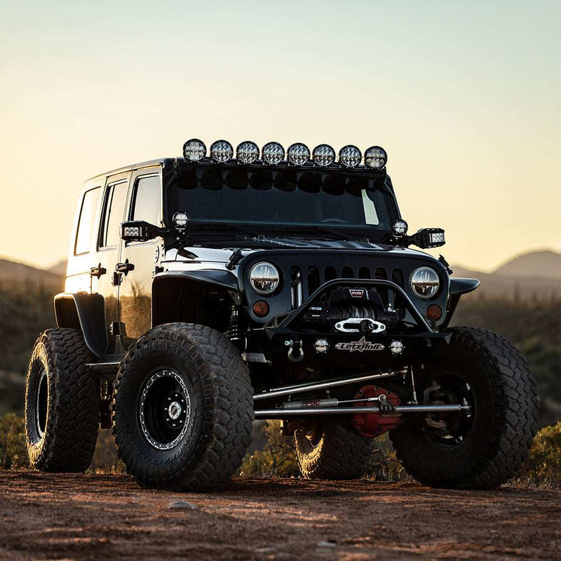Load image into Gallery viewer, RIGID Industries 360-Series 4" LED Off-Road Fog Light Drive Beam w/Amber Backlight - Black Housing - Skoutley Outdoors LLC
