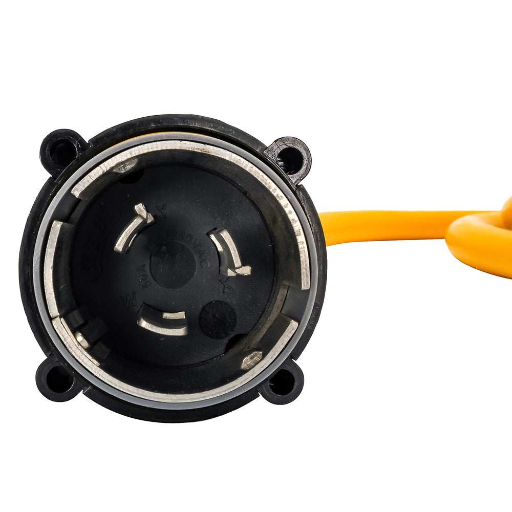 Camco 50 Amp Power Grip Marine Extension Cord - 25' M-Locking/F-Locking Adapter - Skoutley Outdoors LLC