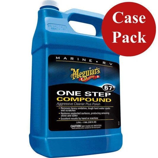 Meguiar's Marine One-Step Compound - 1 Gallon *Case of 4* - Skoutley Outdoors LLC