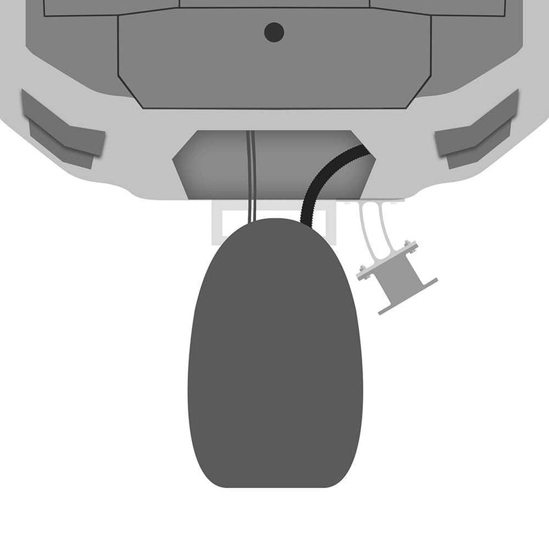 Load image into Gallery viewer, Minn Kota 3&quot; Raptor Setback Bracket - White - Skoutley Outdoors LLC

