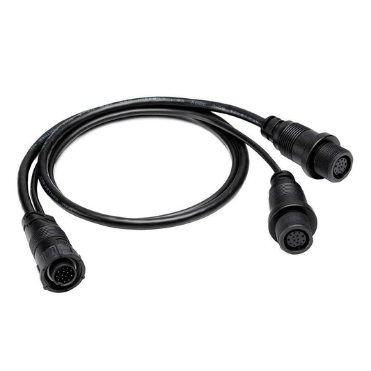 Humminbird 14 M SILR Y - SOLIX®/APEX® Side Imaging Left-Right Splitter Cable - Skoutley Outdoors LLC