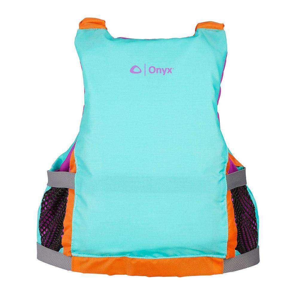 Onyx Youth Universal Paddle Vest - Aqua - Skoutley Outdoors LLC