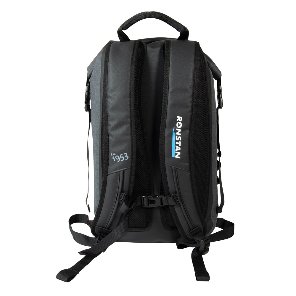 Ronstan Dry Roll Top - 30L Bag - Black & Grey - Skoutley Outdoors LLC