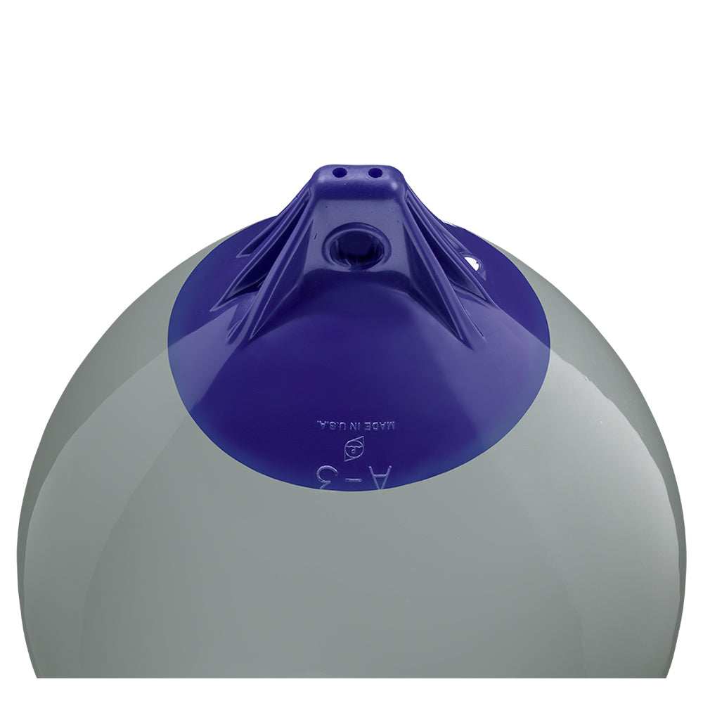 Polyform A-3 Buoy 17" Diameter - Grey - Skoutley Outdoors LLC