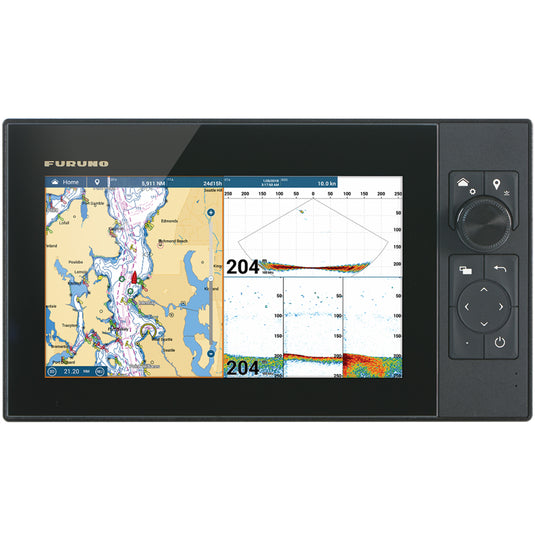 Furuno NavNet TZtouch3 9" Hybrid Control MFD w/Single Channel CHIRP™ Sonar - Skoutley Outdoors LLC