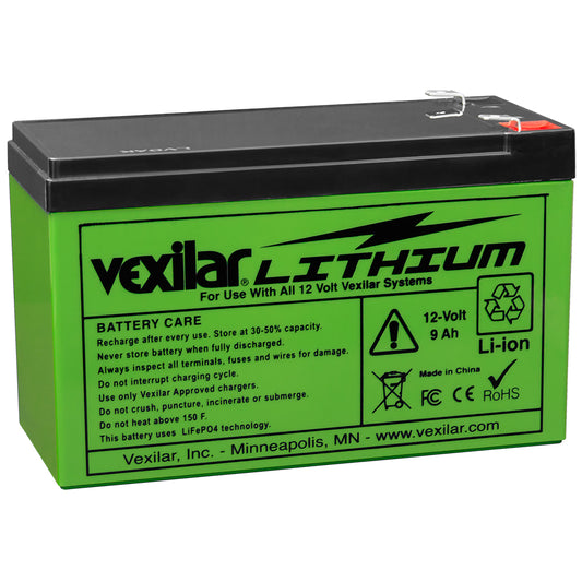 Vexilar 12V Lithium Ion Battery - Skoutley Outdoors LLC