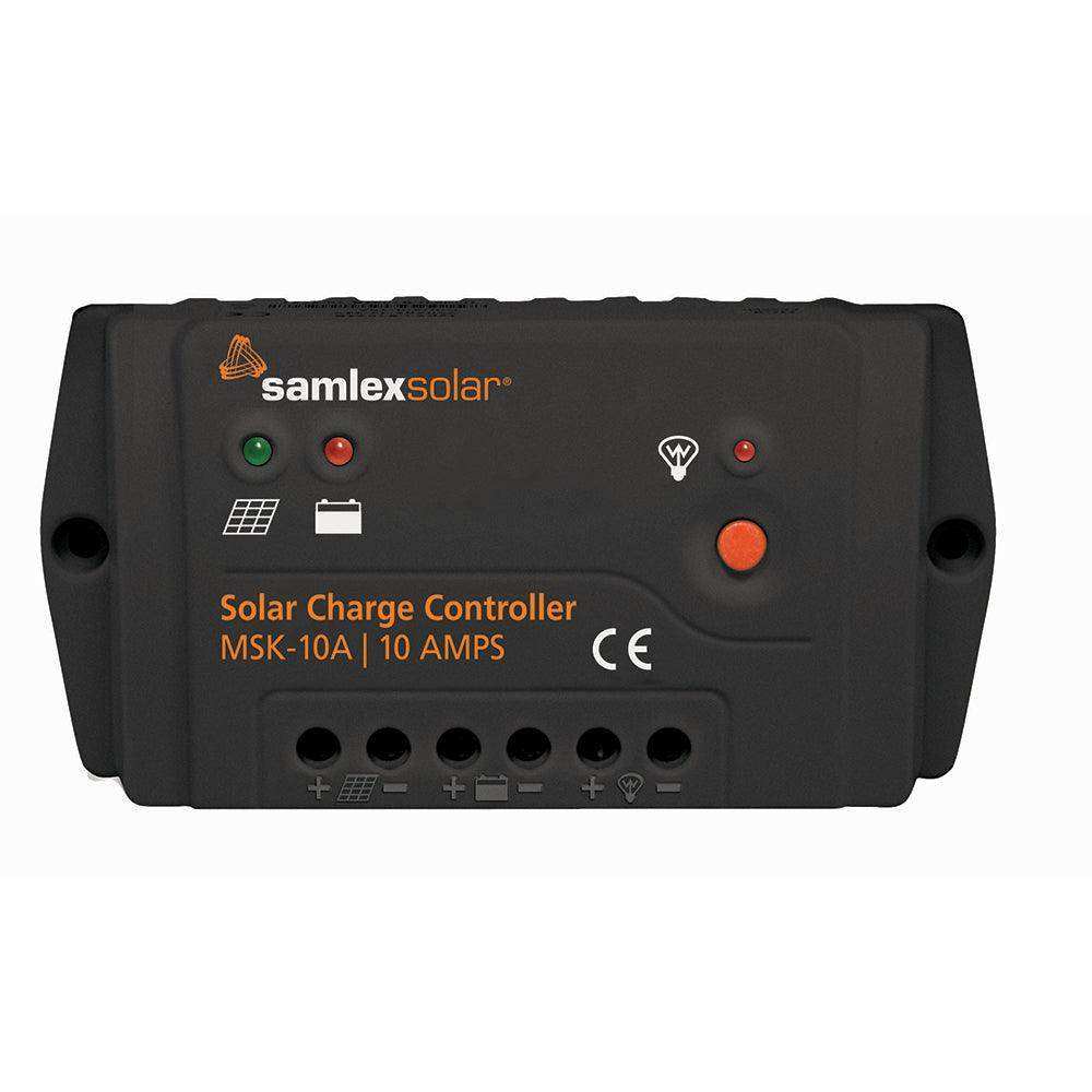 Samlex 10A Solar Charge Contoller - 12/24V - Skoutley Outdoors LLC