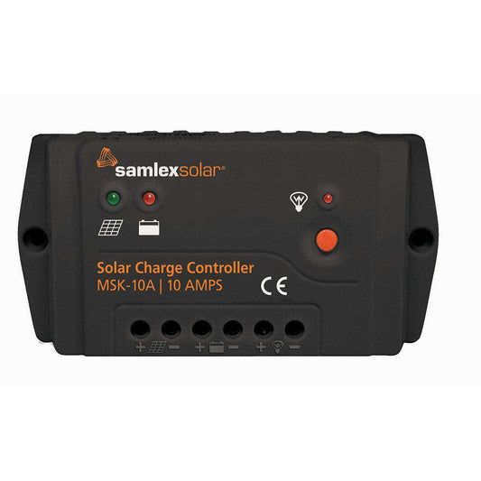 Samlex 10A Solar Charge Contoller - 12/24V - Skoutley Outdoors LLC
