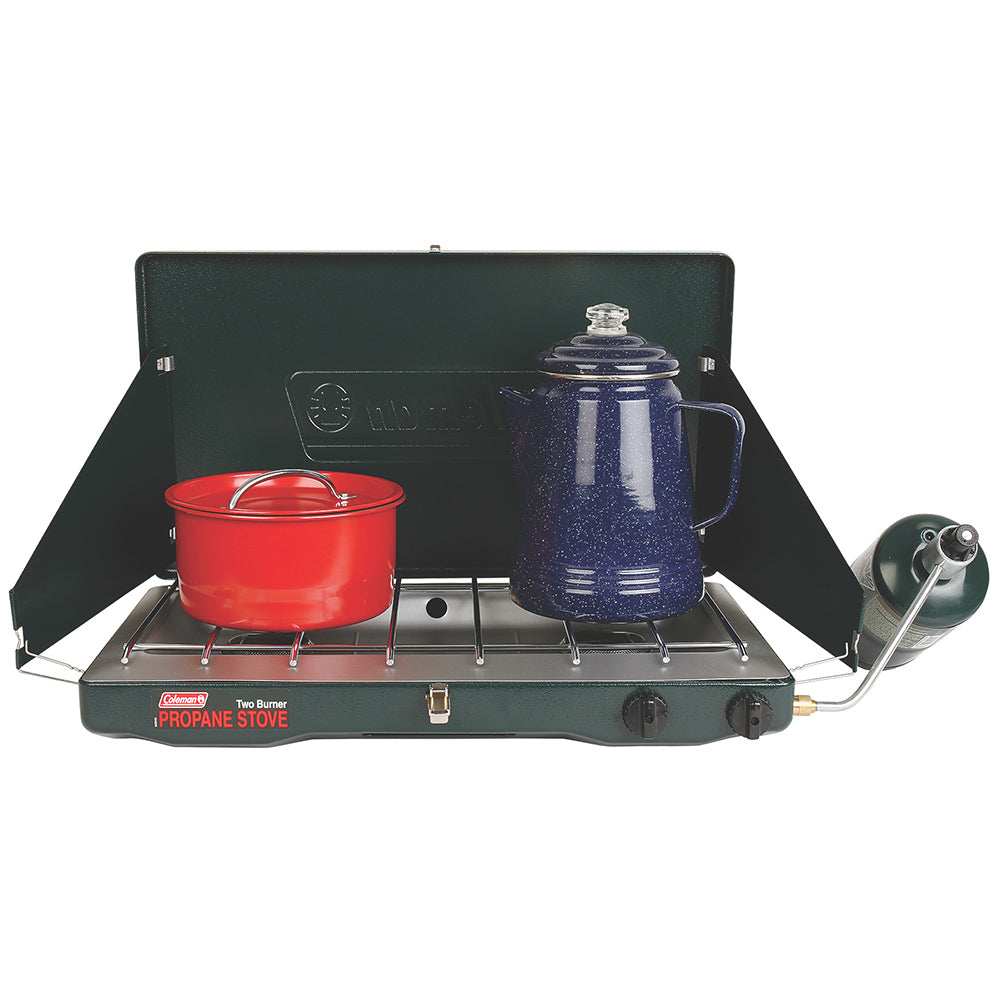 Coleman PerfectFlow™ 2-Burner Classic Stove - Propane - Skoutley Outdoors LLC