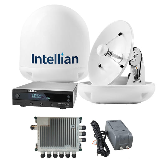 Intellian i4 All-Americas TV Antenna System & SWM-30 Kit - Skoutley Outdoors LLC