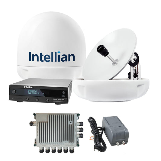 Intellian i5 All-Americas TV Antenna System & SWM-30 Kit - Skoutley Outdoors LLC