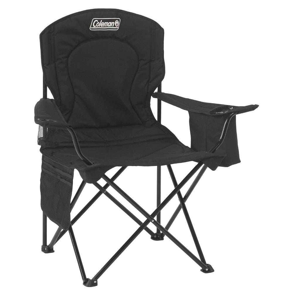 Coleman Cooler Quad Chair - Black - Skoutley Outdoors LLC