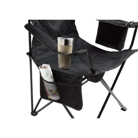 Coleman Cooler Quad Chair - Black - Skoutley Outdoors LLC