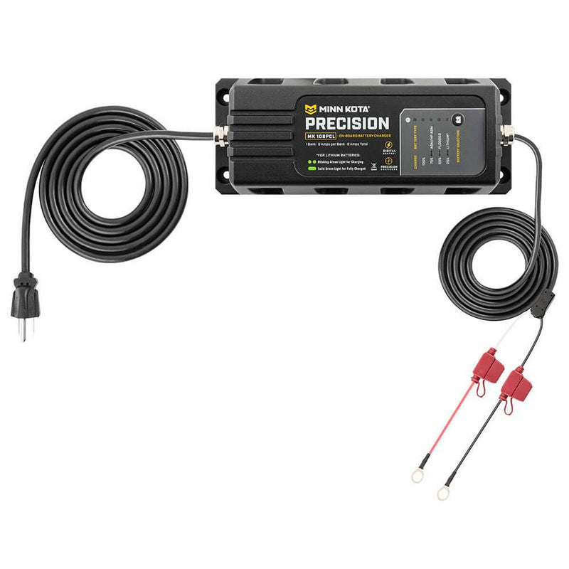Load image into Gallery viewer, Minn Kota On-Board Precision Charger MK-106 PCL 1 Bank x 6 AMP LI Optimized Charger - Skoutley Outdoors LLC
