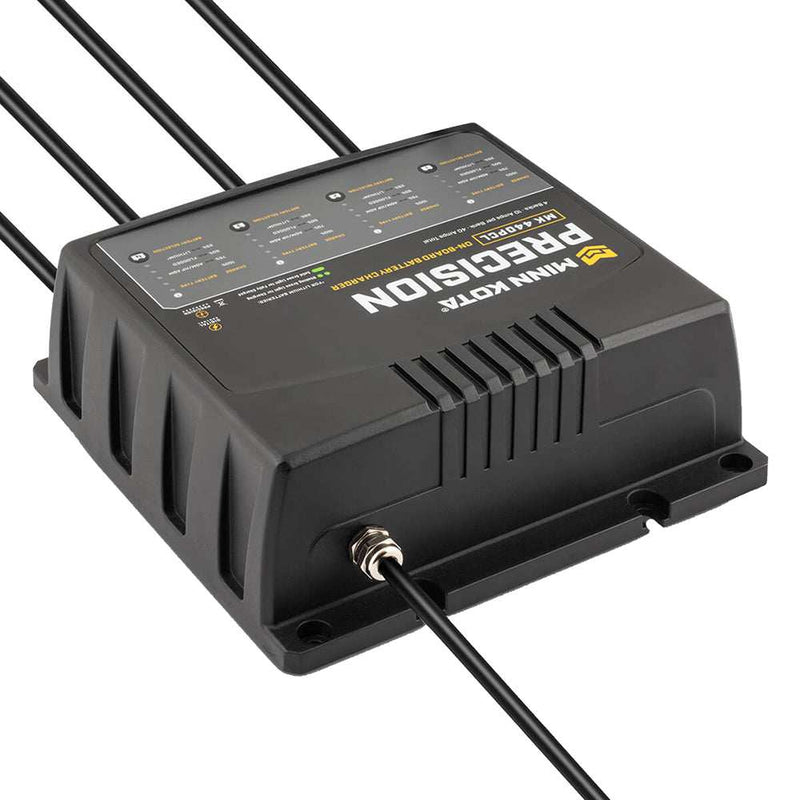 Load image into Gallery viewer, Minn Kota On-Board Precision Charger MK-440 PCL 4 Bank x 10 AMP LI Optimized Charger - Skoutley Outdoors LLC
