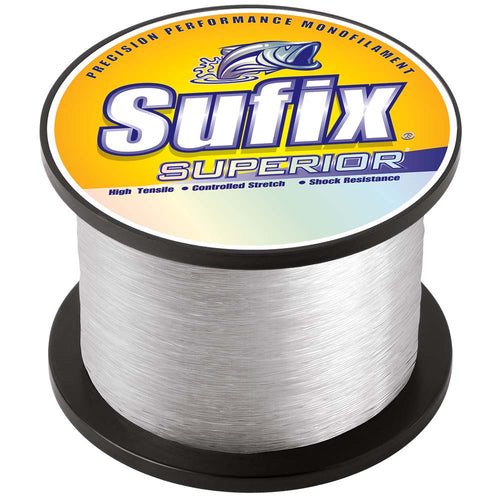 Sufix Superior Clear Monofilament - 25lb - 4710 yds - Skoutley Outdoors LLC