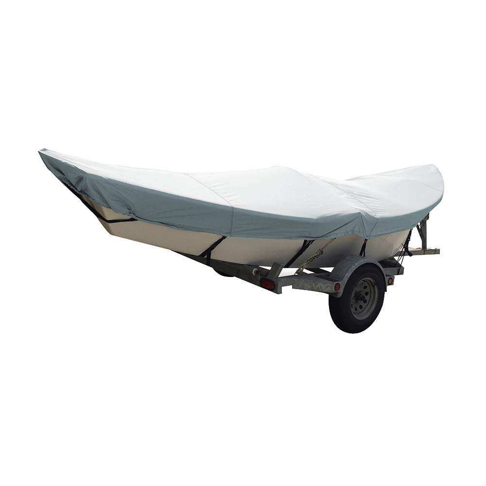 Carver Poly-Flex II Styled-to-Fit Boat Cover f/16' Drift Boats - Grey - Skoutley Outdoors LLC
