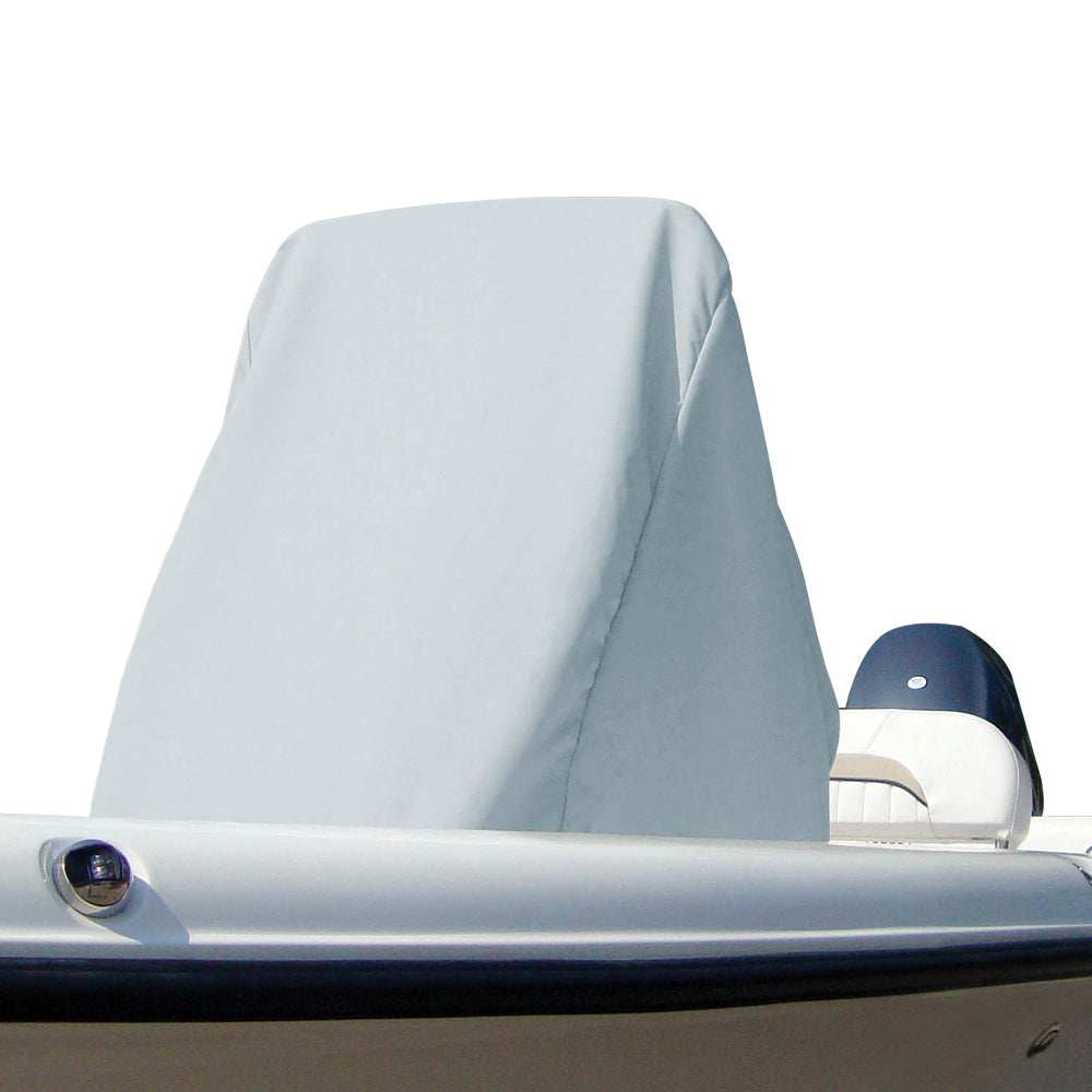 Carver Poly-Flex II Medium Center Console Universal Cover - 45"D x 36"W x 46"H - Grey - Skoutley Outdoors LLC