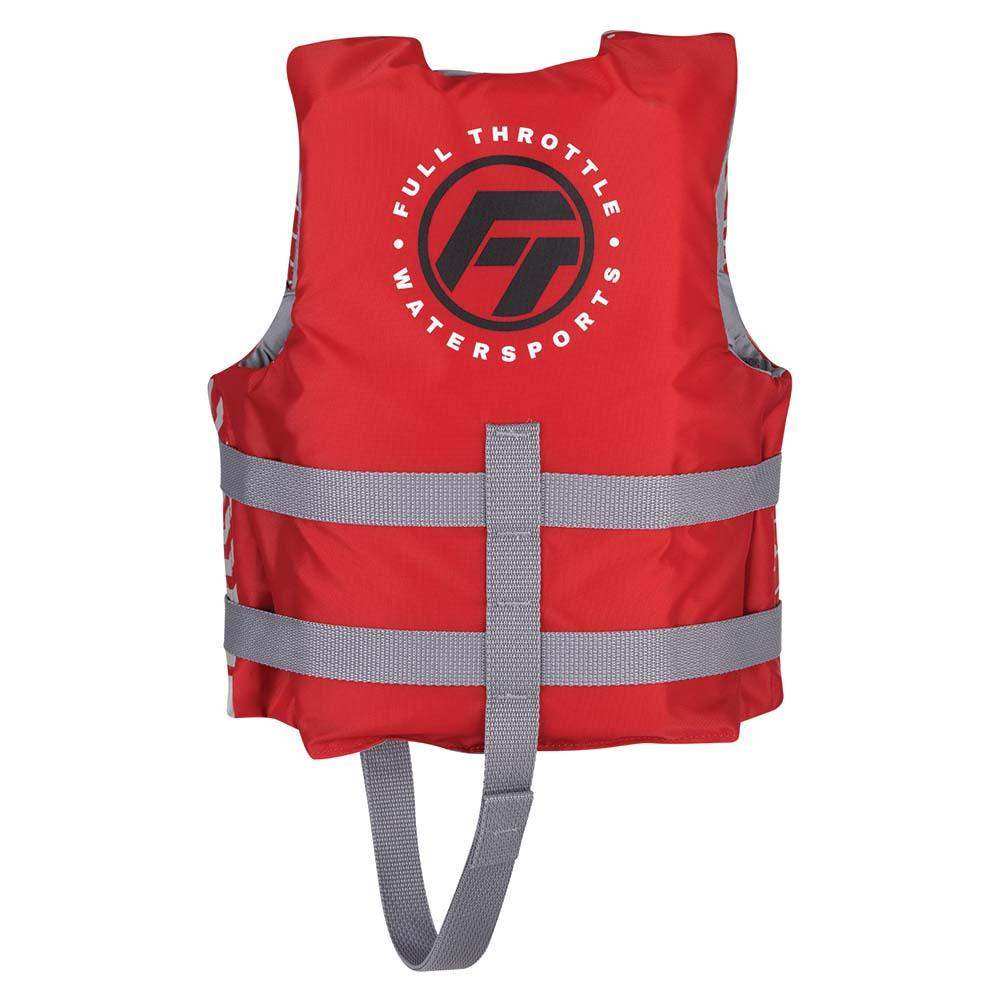 Full Throttle Child Nylon Life Jacket - Red - Skoutley Outdoors LLC