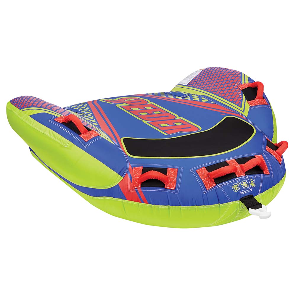 Full Throttle Speeder Towable Tube - 2 Rider - Blue - Skoutley Outdoors LLC