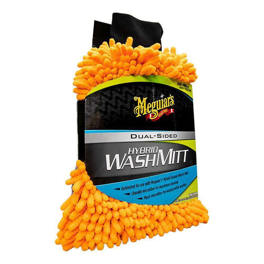 Meguiar's Hybrid Wash Mitt - Extremely Plush Microfiber Wash Mitt f/Gently Waxing While Washing - Skoutley Outdoors LLC