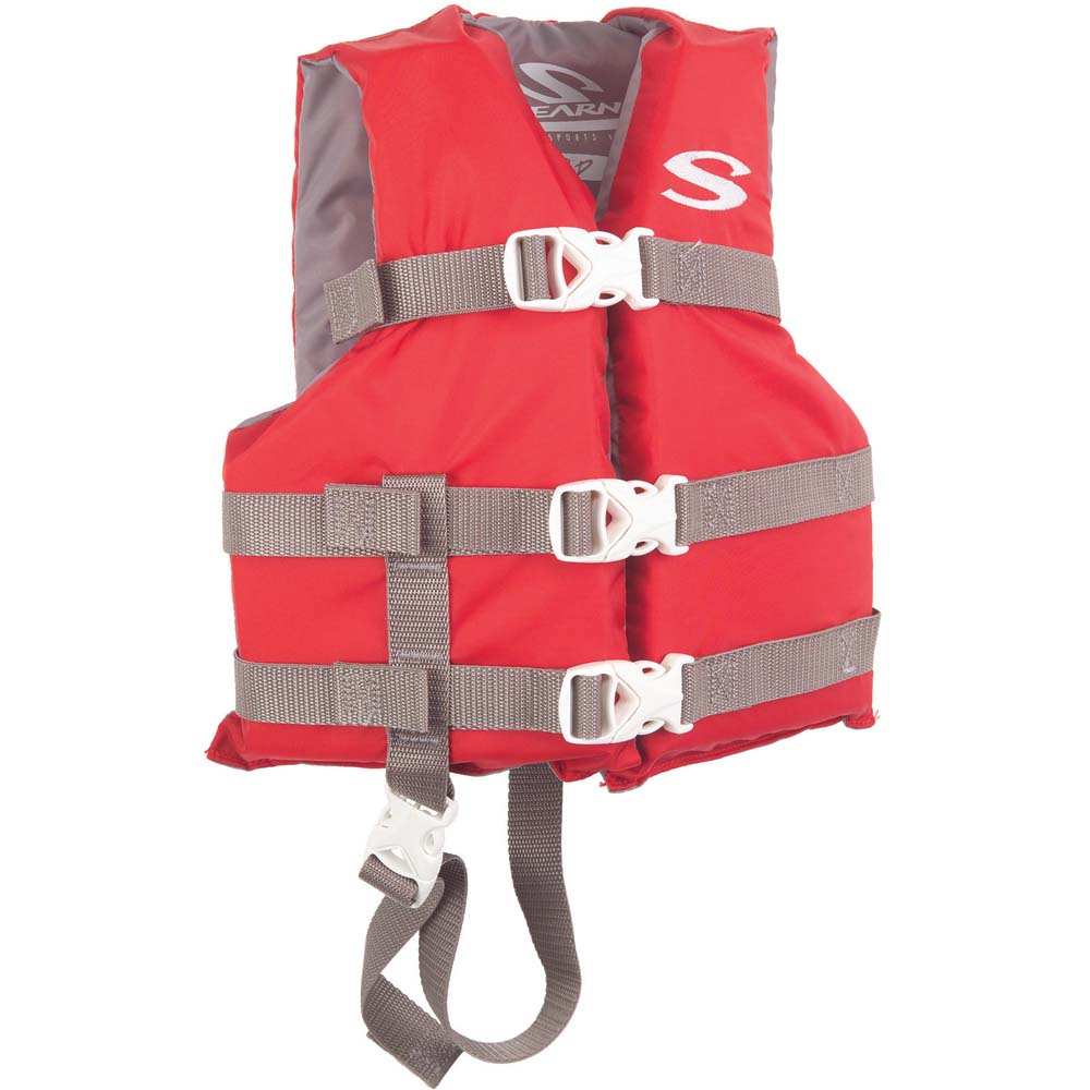Stearns Classic Series Child Vest Life Jacket - 30-50lbs - Red - Skoutley Outdoors LLC