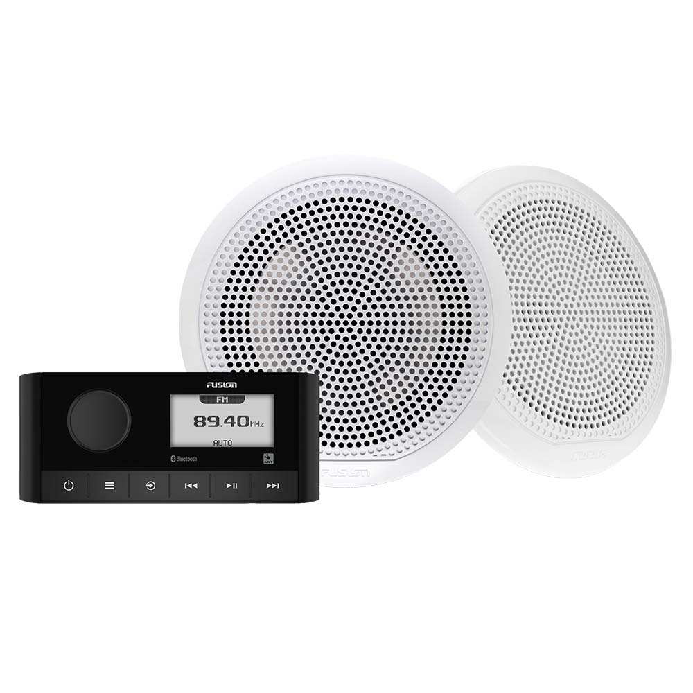 Fusion MS-RA60 & 6.5" EL Classic Speaker Kit - Skoutley Outdoors LLC