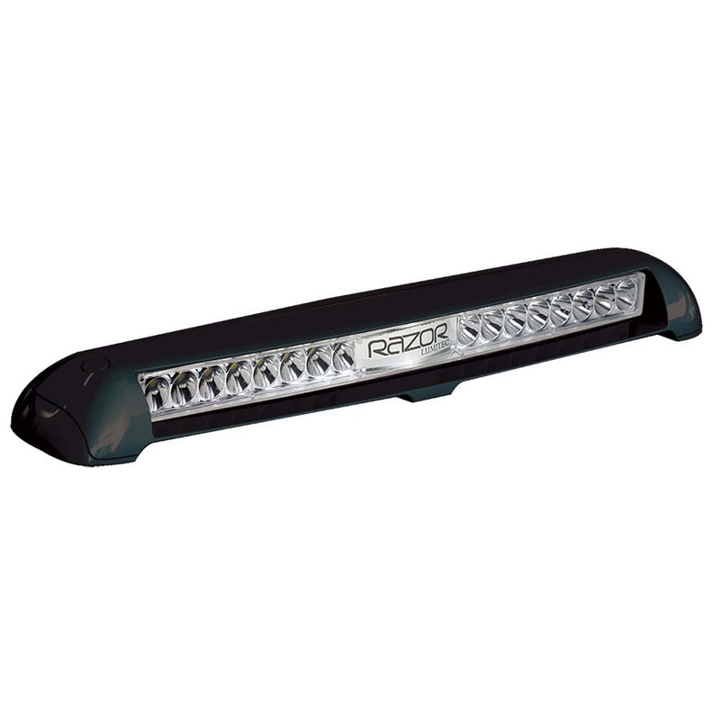 Load image into Gallery viewer, Lumitec Razor Light Bar - Flood - Black Housing - Flush Mount - Skoutley Outdoors LLC
