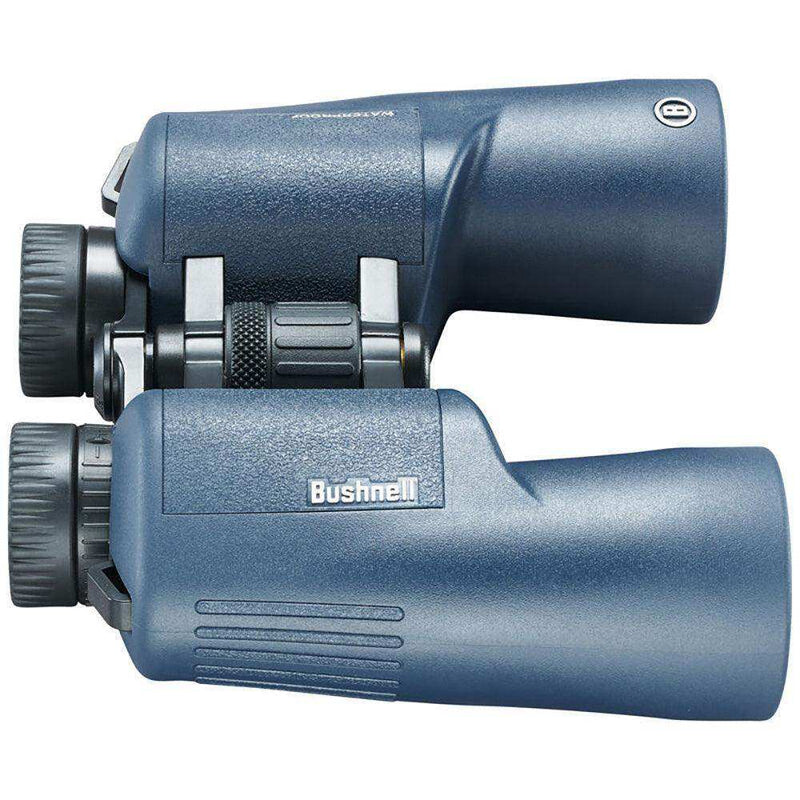 Load image into Gallery viewer, Bushnell 7x50mm H2O Binocular - Dark Blue Porro WP/FP Twist Up Eyecups - Skoutley Outdoors LLC
