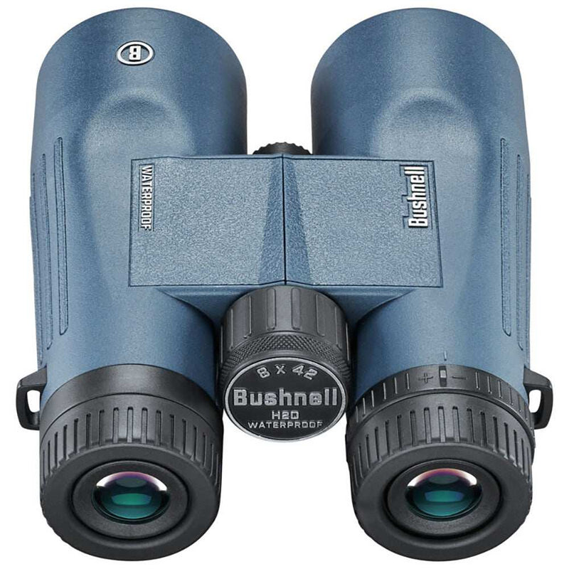 Load image into Gallery viewer, Bushnell 8x42mm H2O Binocular - Dark Blue Roof WP/FP Twist Up Eyecups - Skoutley Outdoors LLC
