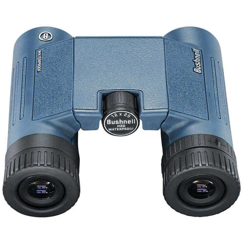 Load image into Gallery viewer, Bushnell 12x25mm H2O Binocular - Dark Blue Roof WP/FP Twist Up Eyecups - Skoutley Outdoors LLC

