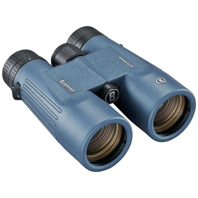 Load image into Gallery viewer, Bushnell 10x42mm H2O Binocular - Dark Blue Roof WP/FP Twist Up Eyecups - Skoutley Outdoors LLC
