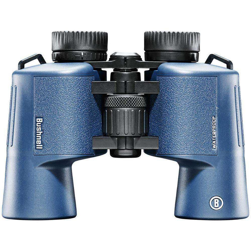 Load image into Gallery viewer, Bushnell 10x42mm H2O Binocular - Dark Blue Porro WP/FP Twist Up Eyecups - Skoutley Outdoors LLC
