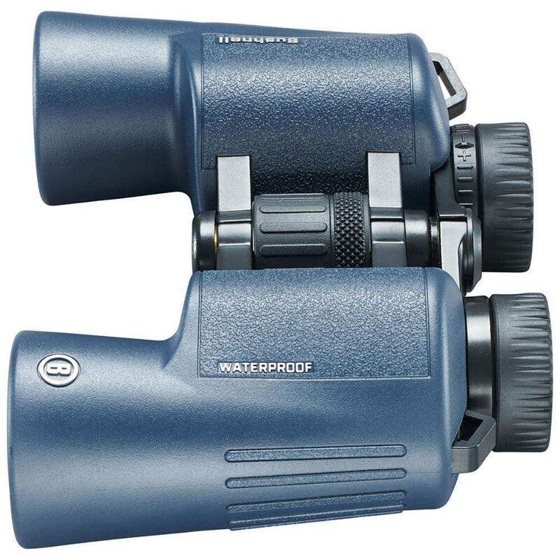 Load image into Gallery viewer, Bushnell 10x42mm H2O Binocular - Dark Blue Porro WP/FP Twist Up Eyecups - Skoutley Outdoors LLC
