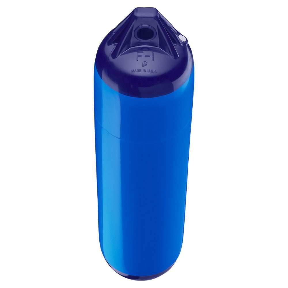 Polyform F-1 Twin Eye Fender 6" x 24" - Blue - Skoutley Outdoors LLC