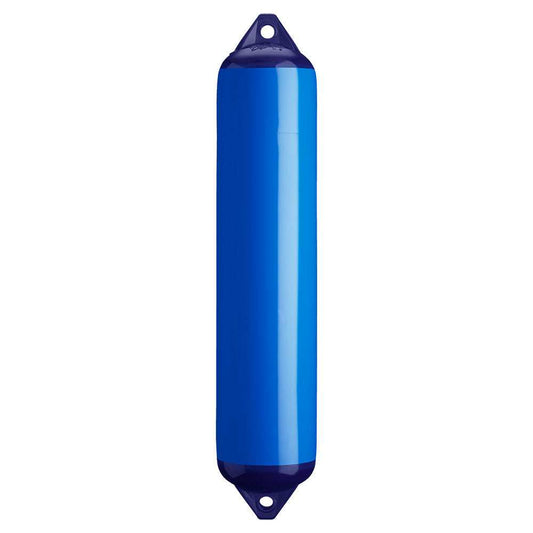 Polyform F-4 Twin Eye Fender 8.5" x 40.5" - Blue - Skoutley Outdoors LLC