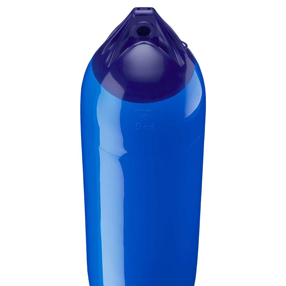 Polyform F-6 Twin Eye Fender 11" x 42" - Blue - Skoutley Outdoors LLC
