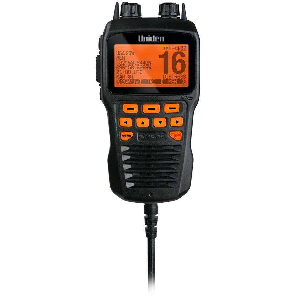 Uniden Remote Mic f/UM725 VHF Radios - Black - Skoutley Outdoors LLC