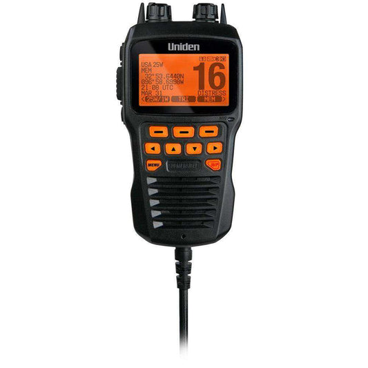 Uniden Remote Mic f/UM725 VHF Radios - Black - Skoutley Outdoors LLC