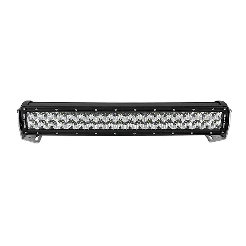 Load image into Gallery viewer, Black Oak Pro Series 3.0 Curved Double Row 20&quot; LED Light Bar - Combo Optics - Black Housing
