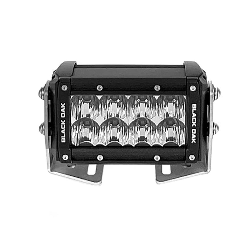 Load image into Gallery viewer, Black Oak Pro Series 3.0 Double Row 4&quot; LED Light Bar - Flood Optics - Black Housing
