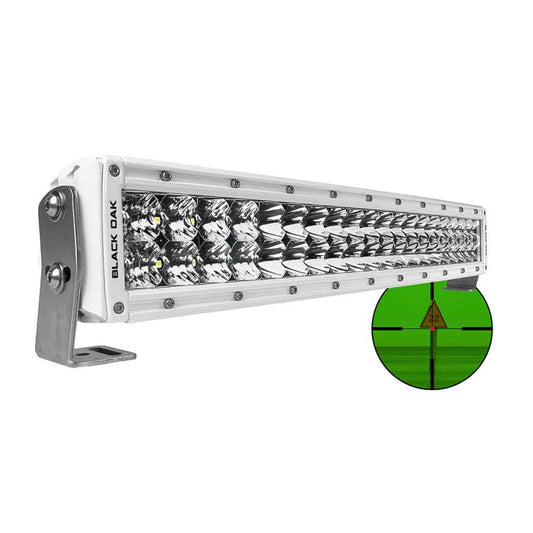 Black Oak Pro Series Double Row Combo Infrared 20" 850nm Light Bar - White - Skoutley Outdoors LLC