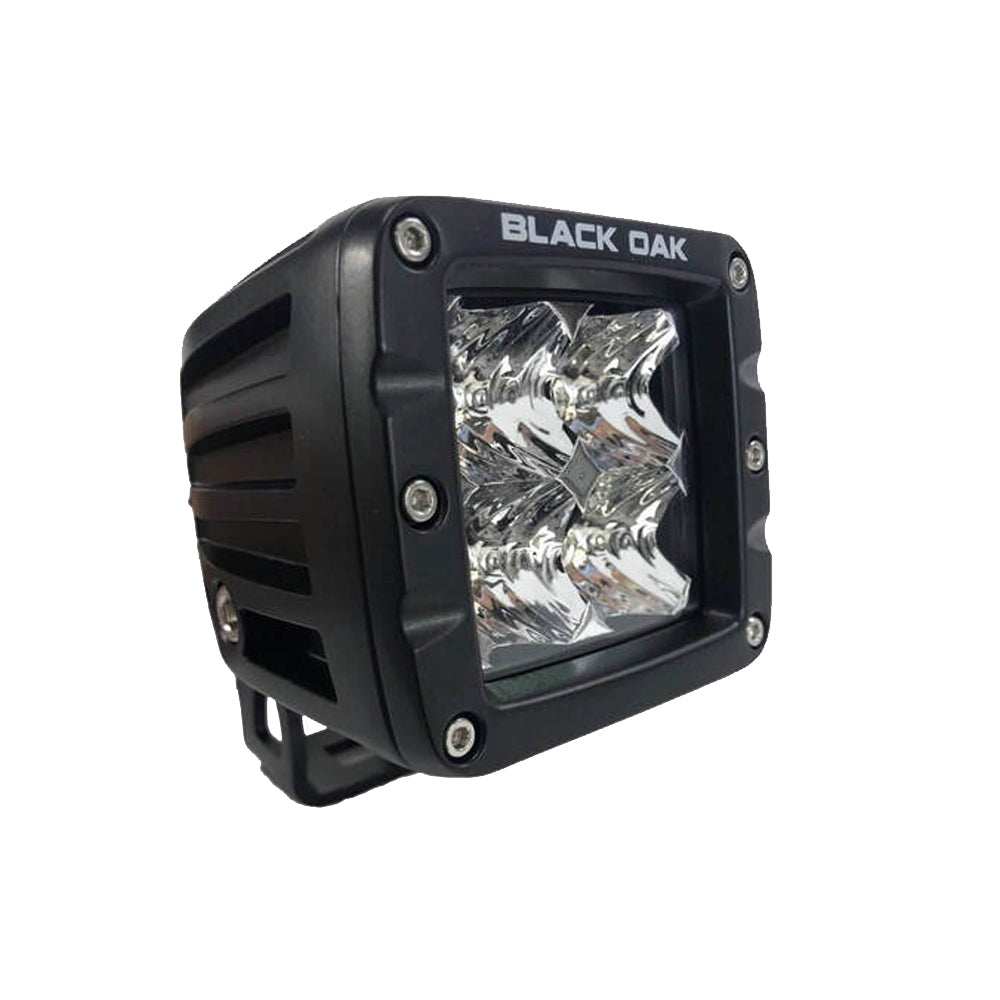 Black Oak 2" LED Pod Light - Spot Optics - Black Housing - Pro Series 3.0 - Skoutley Outdoors LLC