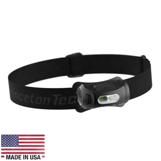 Princeton Tec Fred Headlamp - Black w/Red LED - Skoutley Outdoors LLC