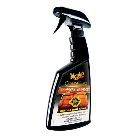 Meguiar's Gold Class™ Leather & Vinyl Cleaner - 16oz - Skoutley Outdoors LLC