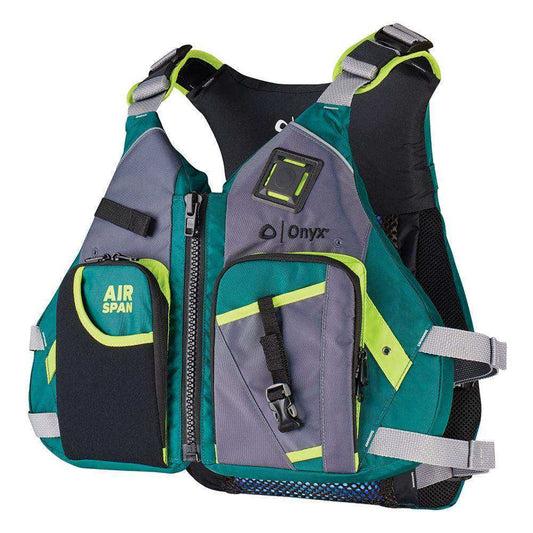 Onyx Airspan Angler Life Jacket - M/L - Green - Skoutley Outdoors LLC