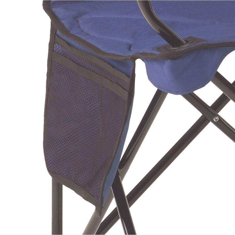 Load image into Gallery viewer, Coleman Cooler Quad Chair - Blue - Skoutley Outdoors LLC
