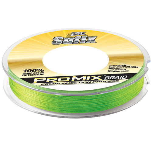 Sufix ProMix® Braid - 65lb - Neon Lime - 300 yds - Skoutley Outdoors LLC