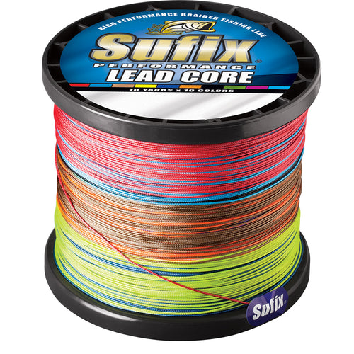 Sufix Performance Lead Core - 12lb - 10-Color Metered - 600 yds - Skoutley Outdoors LLC