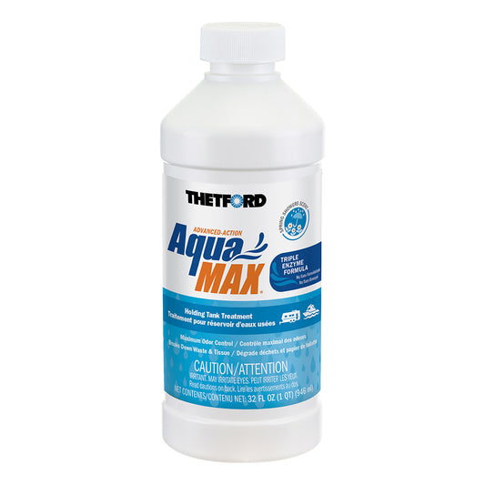 Thetford AquaMax® Holding Tank Treatment - 32oz - Spring Shower Scent - Skoutley Outdoors LLC